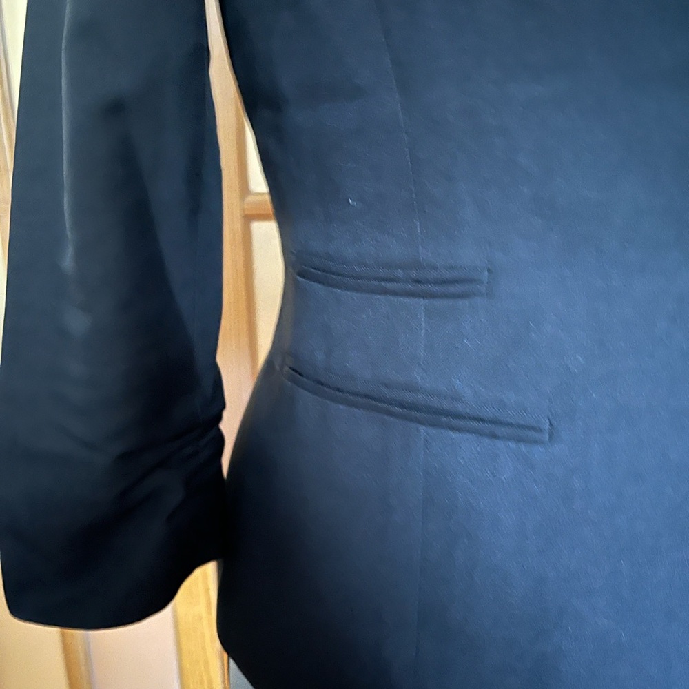 Beautifully Tailored 9&Co Black 3/4 Sleeve Women's Blazer Jacket - Picture 3 of 5